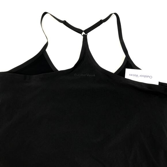 OUTDOOR VOICES The Exercise Dress Sz XXXL Black Functional Racerback Shorts NWT - Picture 8 of 14